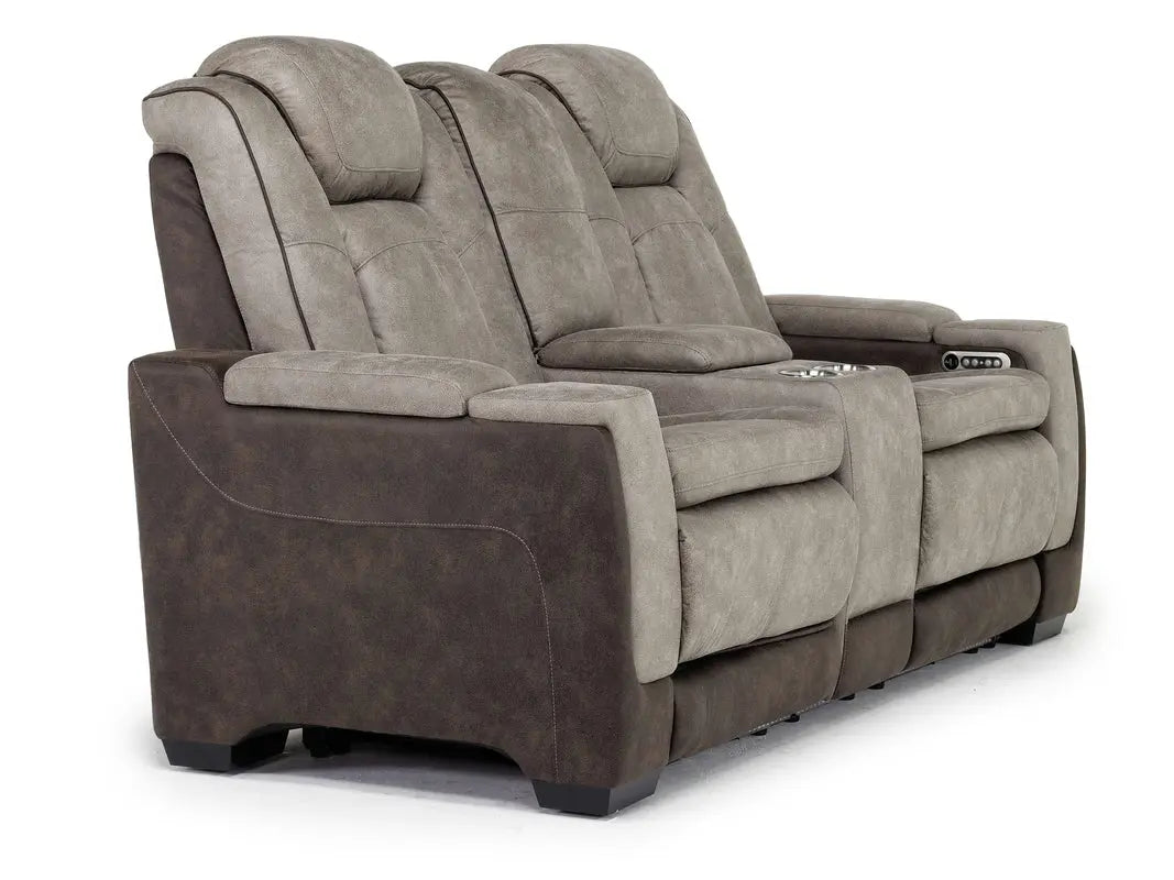 Lantana 2 Power Console Loveseat
