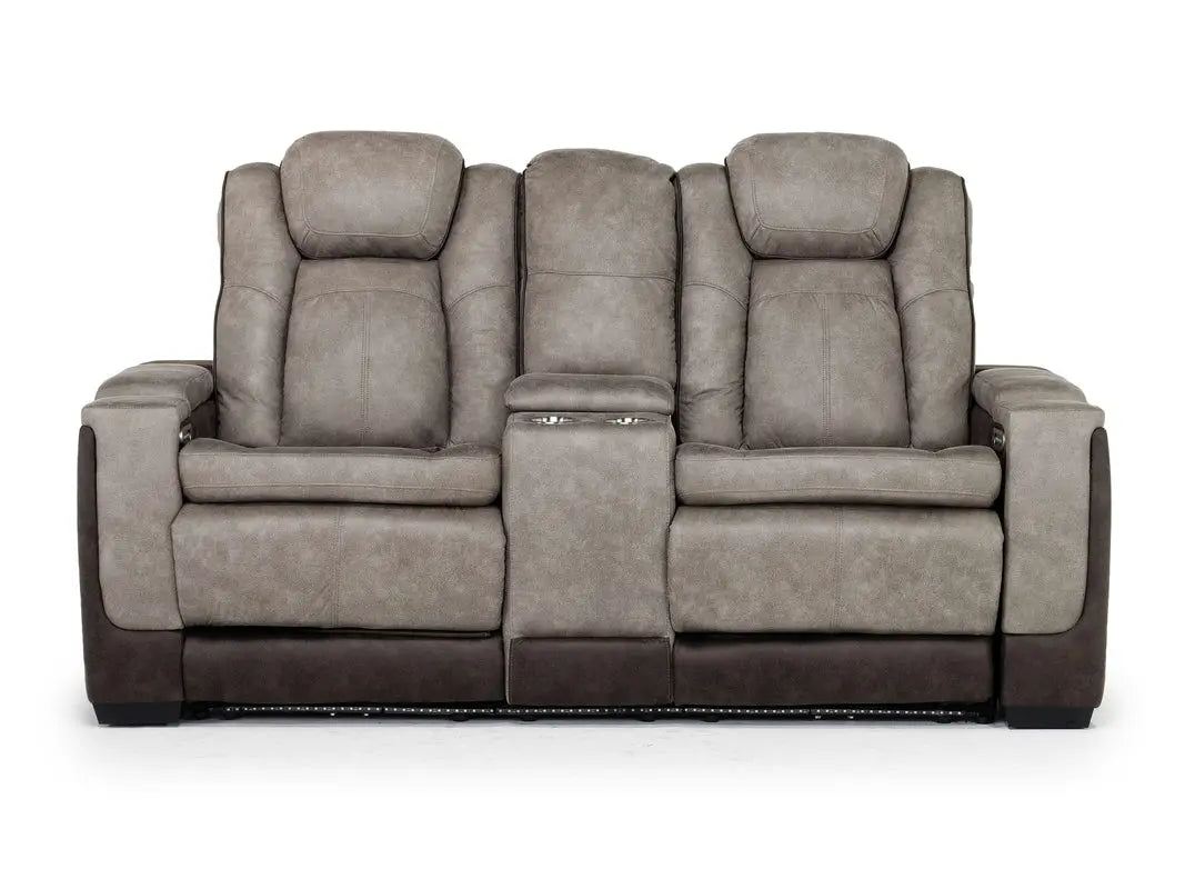 Lantana 2 Power Console Loveseat